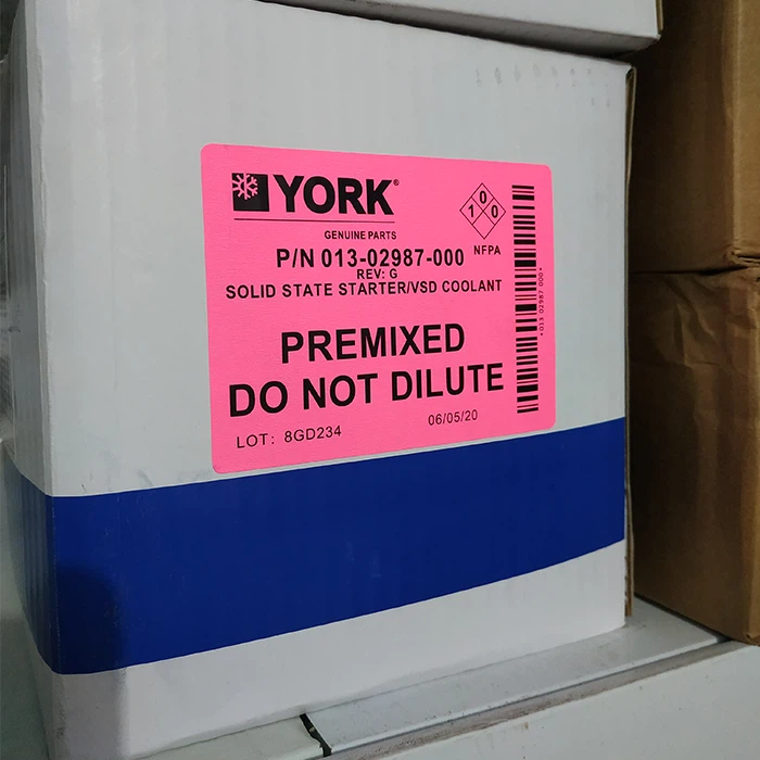 York 013-02987-000 SOLID STATE STARTERVSD COOLANT